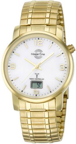 Funk Armbanduhr MTGA-10312-12M (Ø x H) 41mm x 10.5mm Gold Gehäusematerial=Metall Material (Armband