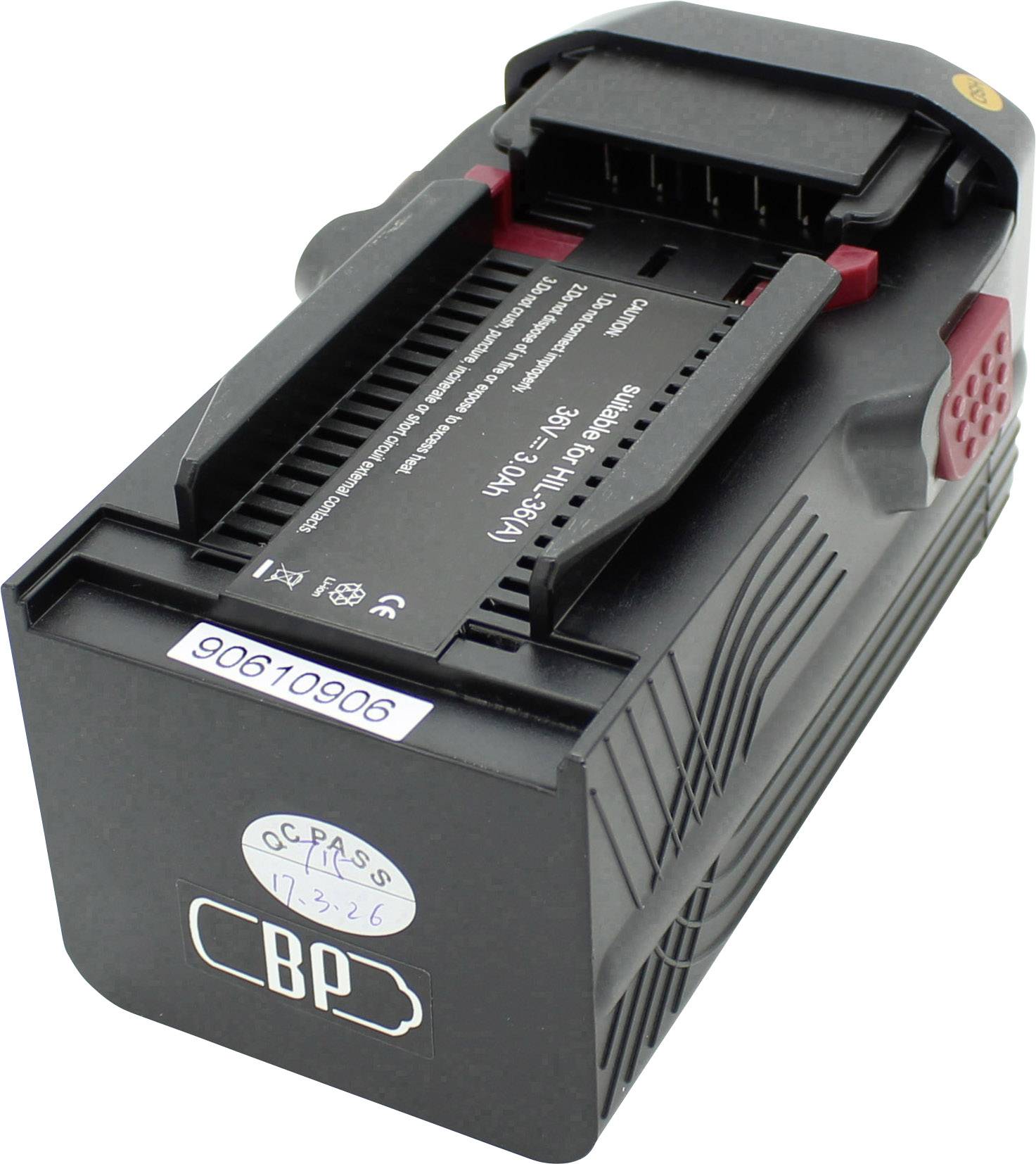 Beltrona HIL90610906 Werkzeug-Akku ersetzt Original-Akku (Original) Hilti B36 36V 3000 mAh Li-Ion