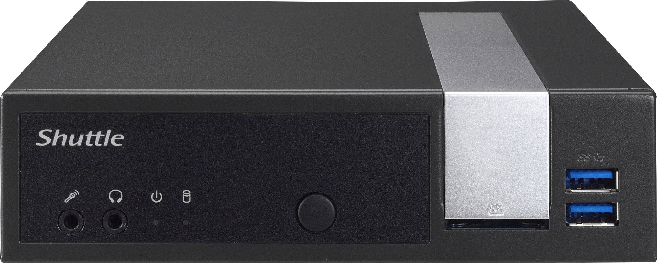 Shuttle DL10J-V2_KIT Mini PC Intel Celeron J4005 (2 x 2GHz / max. 2.7GHz) 8GB RAM 240GB SSD Win 10 Pro