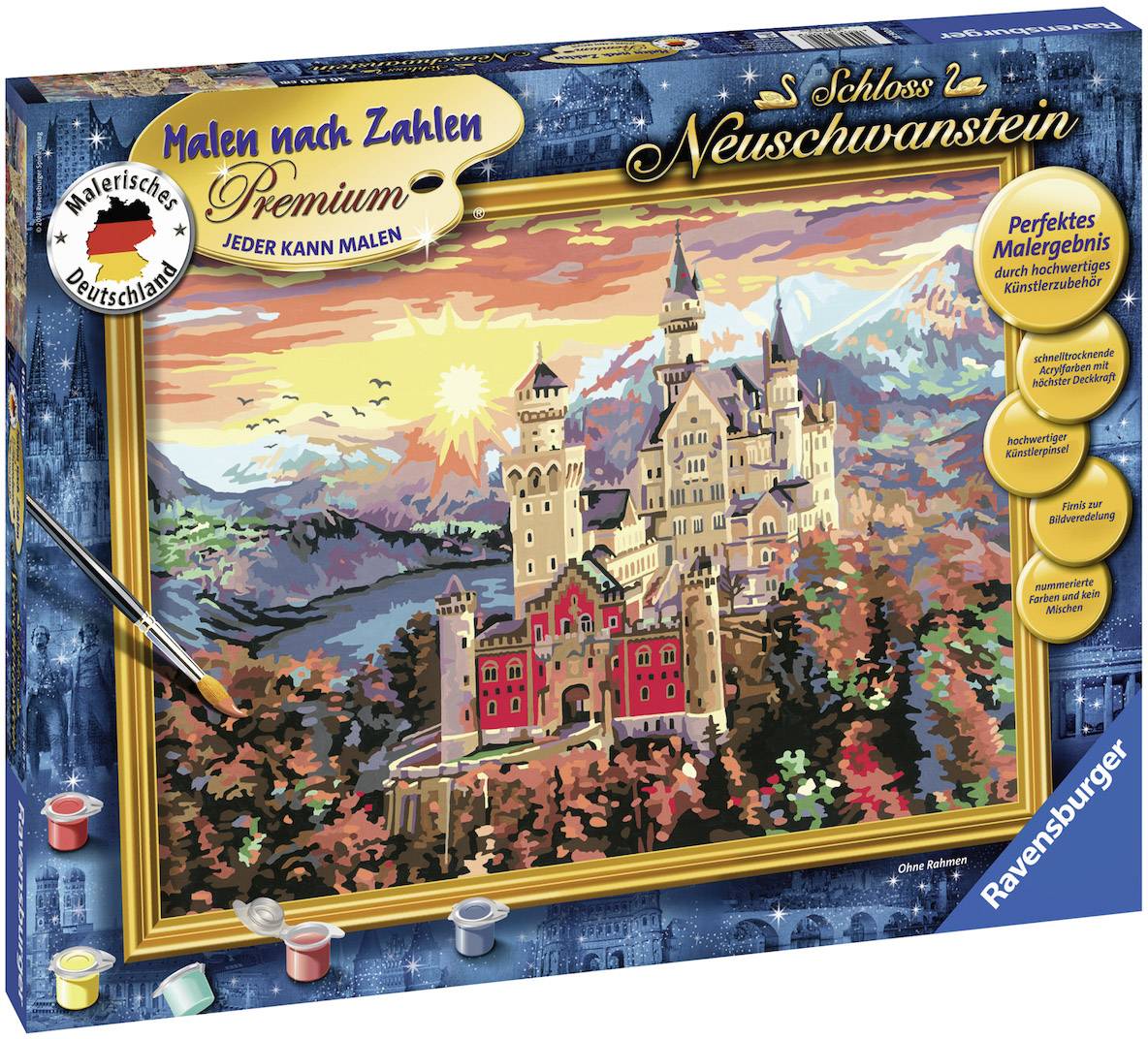 Ravensburger Malen nach Zahlen - Schloss Neuschwanstein