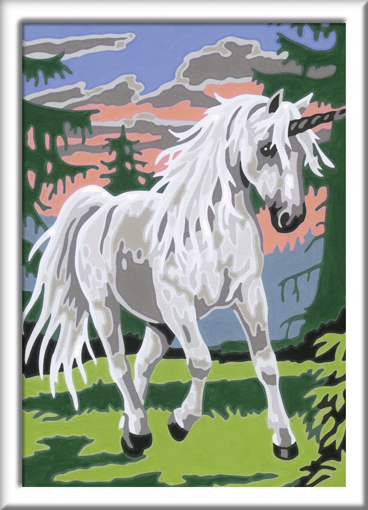 Ravensburger Malen nach Zahlen - Einhorn im Zauberwald