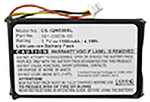 Beltrona Navigationsgeräte-Akku ersetzt Original-Akku 361-00056-00 3.7V 1100 mAh