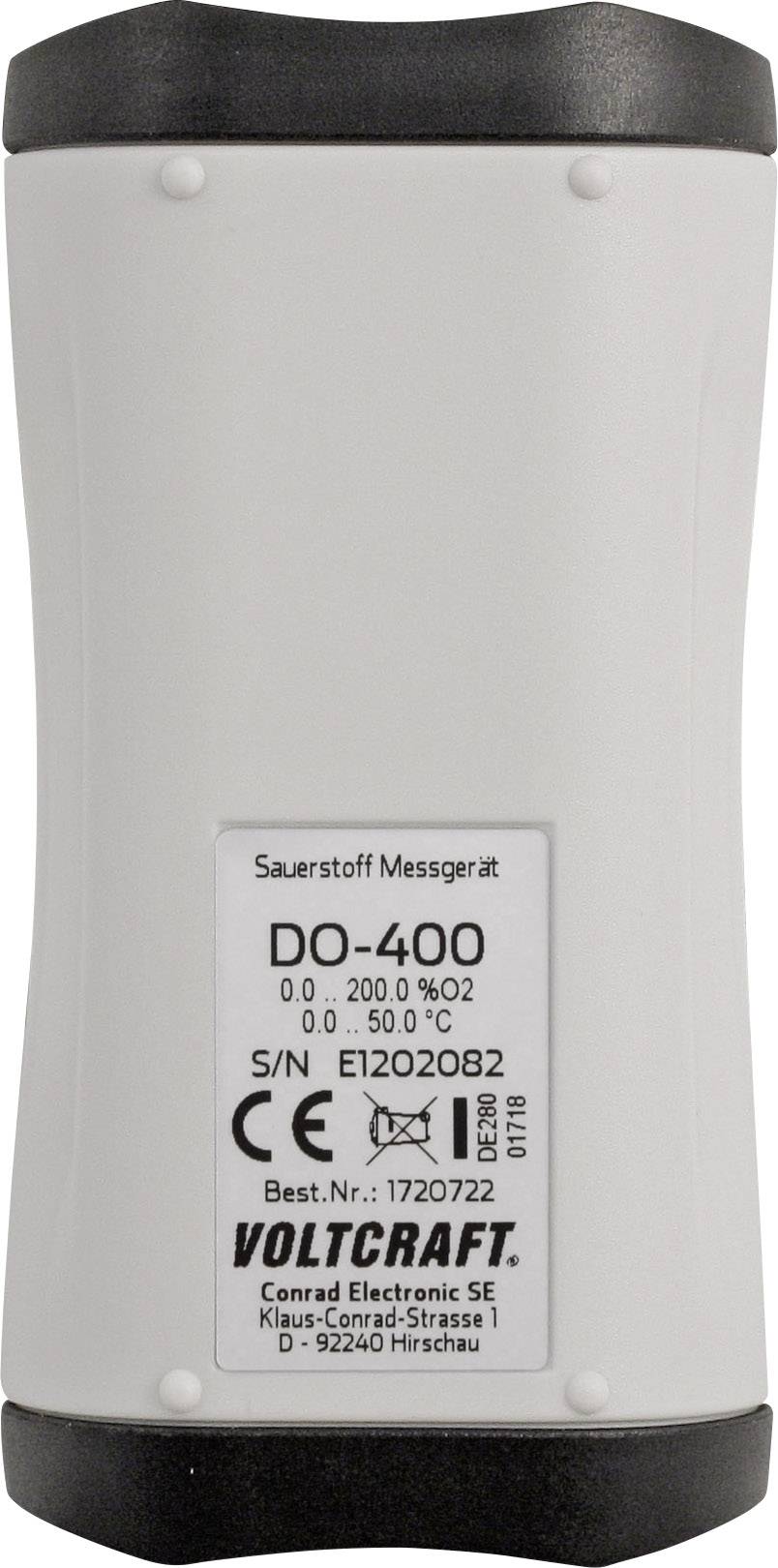 VOLTCRAFT DO-400 Sauerstoffmessgerät O2-Sättigung