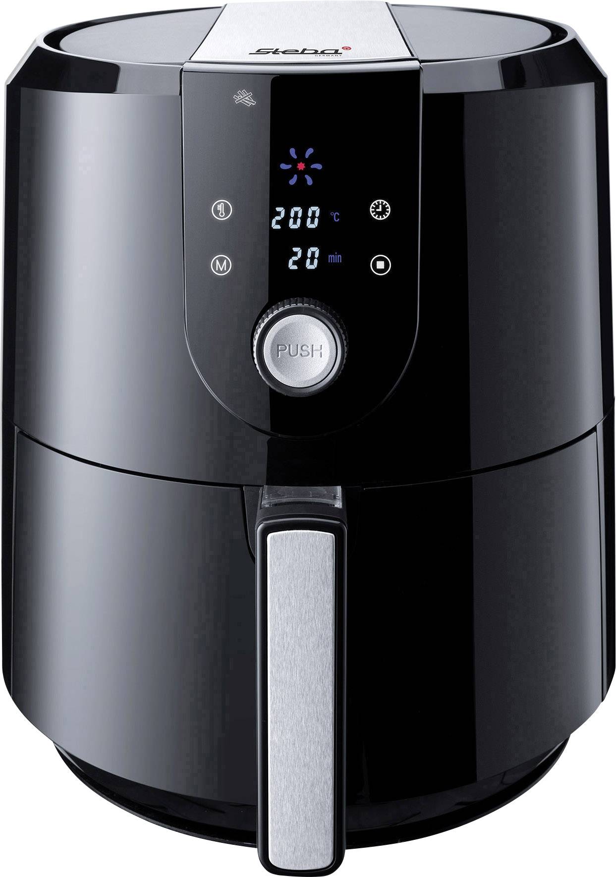 Steba HF 5000 XL Heißluft-Fritteuse 5.2 l 1800 W Schwarz