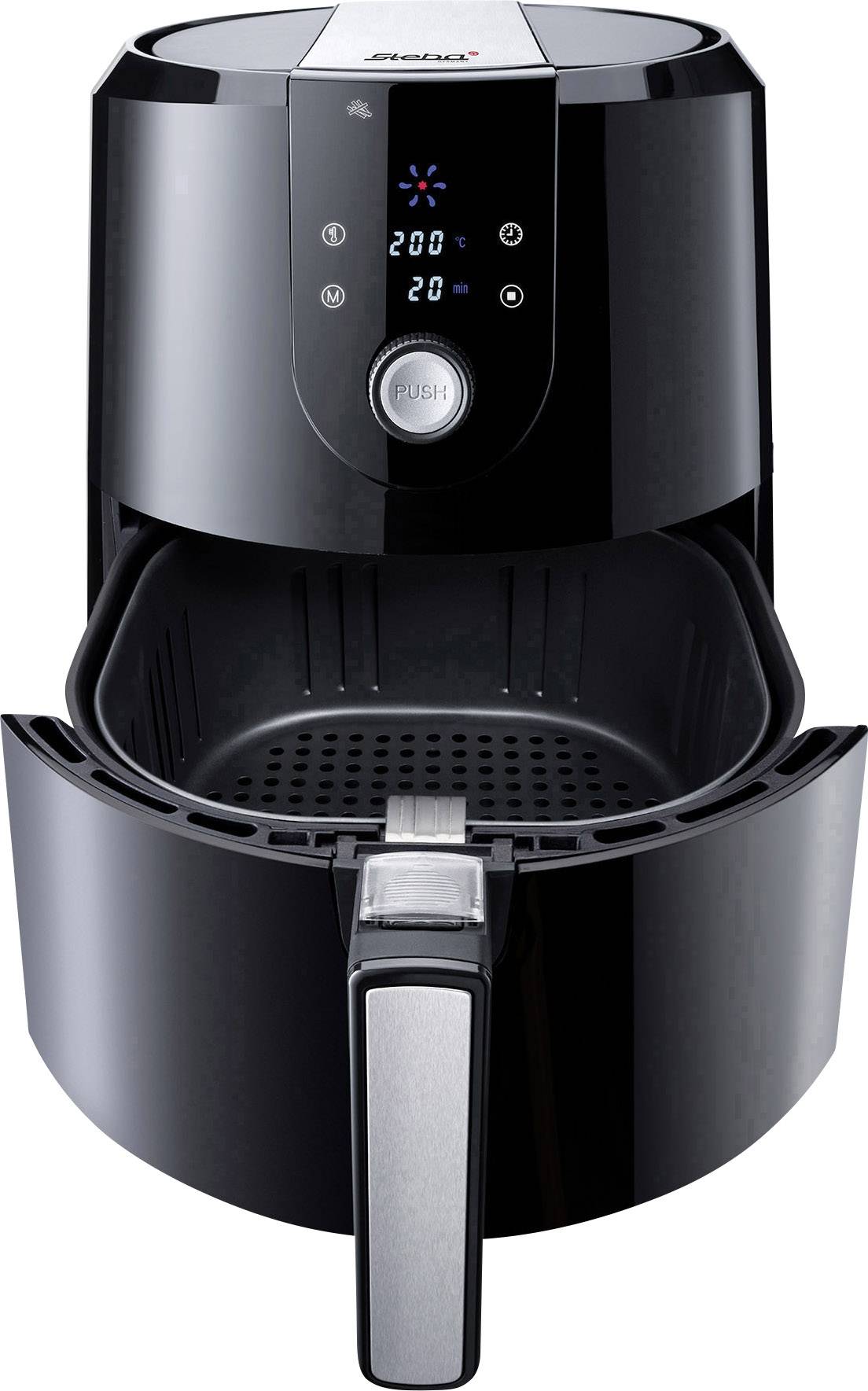 Steba HF 5000 XL Heißluft-Fritteuse 5.2 l 1800 W Schwarz