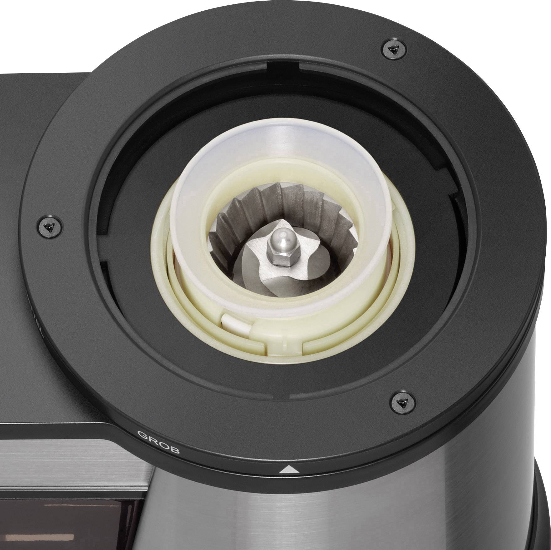 Unold 28915 28915 Kaffeemühle Silber, Schwarz Stahl-Kegelmahlwerk