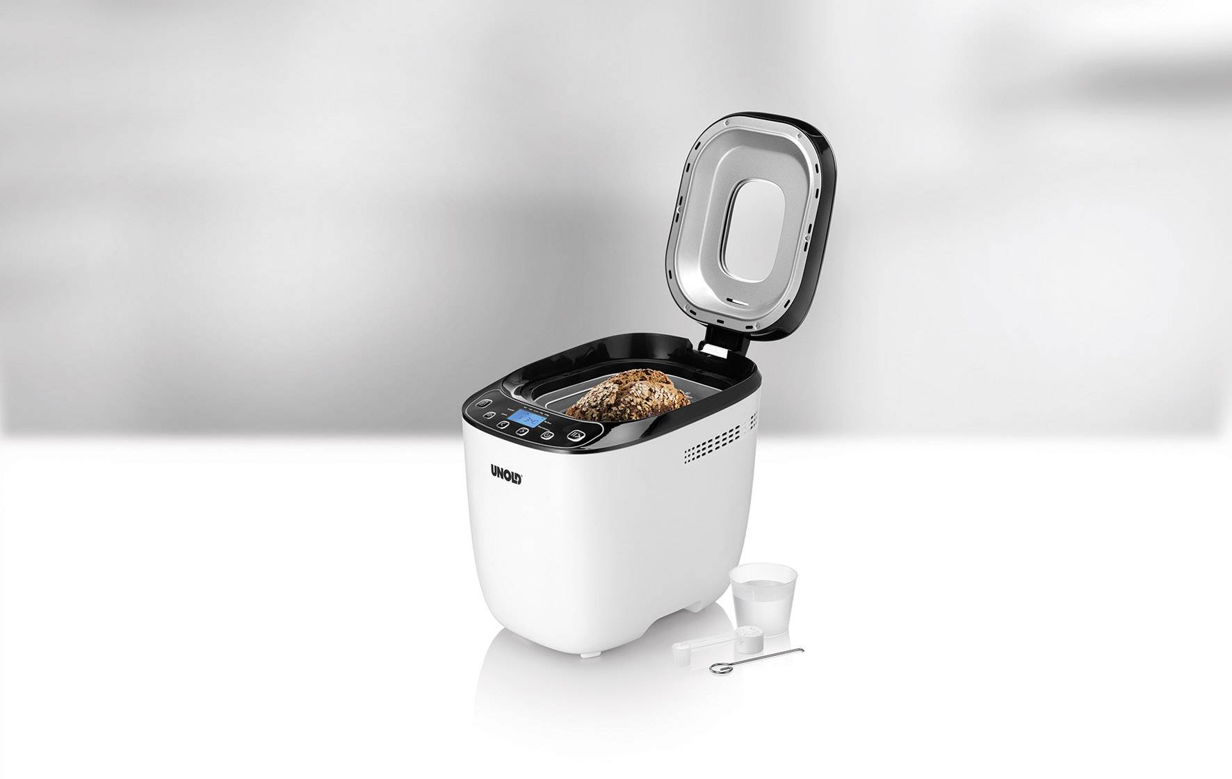 Unold 68010 Brotbackautomat Weiß, Schwarz