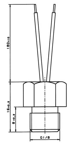 Heraeus Nexensos W-GJK (SCH) PT100 Platin-Temperatursensor -40 bis +250°C 100Ω 3850 ppm/K