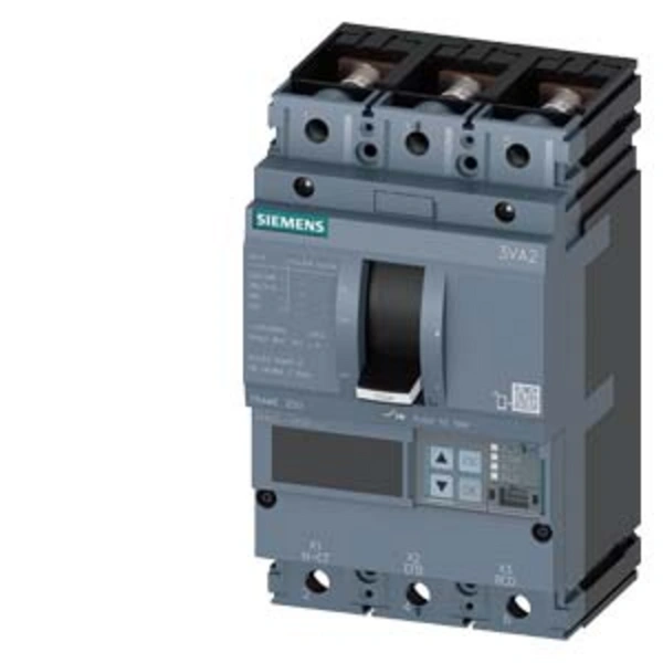 Siemens 3VA2225-7KP32-0HH0 Leistungsschalter 1 St. 3 Wechsler Einstellbereich (Strom): 100 - 250A Schaltspannung (max.): 690 V/AC Siemens 3VA2225-7KP32-0HH0 Leistungsschalter 1 St. 3 Wechsler Einstellbereich (Strom): 100 - 250A Schaltspannung (max.): 690 V/AC