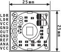 B + B Thermo-Technik PIR-Bewegungssensor-Modul PIR-STD-LP 5 V/DC 3 - 5 V/DC (L x B x H) 20 x 25 x 25mm 1St.