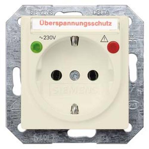 Siemens Schalterprogramm Schutzkontakt-Steckdose Delta Weiß 5UB1565 1 St.