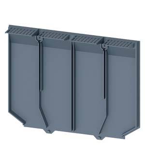 Ein graues, rechteckiges Kunststoffteil mit mehreren Vertiefungen und Rillen, das technisch-industrielle Komponenten darzustellen scheint.