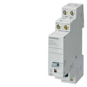 Ein Relais von Siemens, Typ 3TT41, für Steuerungs- und Schaltaufgaben in elektrischen Anlagen. Zeigt Anschlüsse und Bedienelemente.