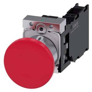 Siemens 3SU11501BA203FA0 3SU1150-1BA20-3FA0 Pilzdrucktaster 1St.