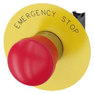 Siemens 3SU11501HA201CG0 3SU1150-1HA20-1CG0 Not-Halt-Pilzdrucktaster 1St.