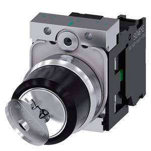 Siemens 3SU11504BF111BA0 3SU1150-4BF11-1BA0 Schlüsselschalter 1St.