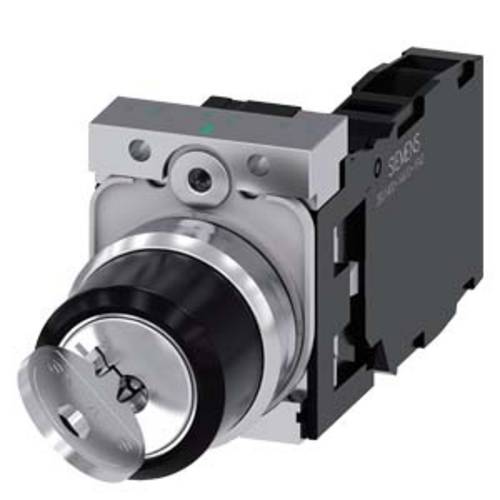 Siemens 3SU11504BF111FA0 3SU1150-4BF11-1FA0 Schlüsselschalter 1 St.