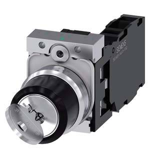 Siemens 3SU11504BF111FA0 3SU1150-4BF11-1FA0 Schlüsselschalter 1St.