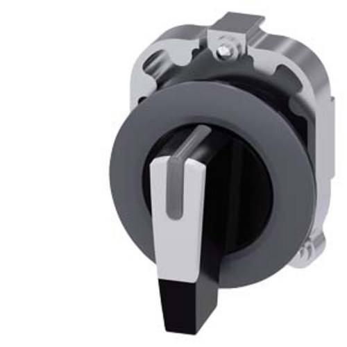 Siemens 3SU10622EM600AA0 3SU1062-2EM60-0AA0 Knebelschalter Knebel Weiß 2 x 45 ° 1 St.
