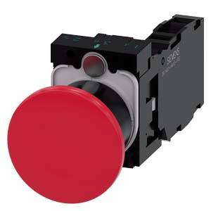 Siemens 3SU11001BA201FA0 3SU1100-1BA20-1FA0 Pilzdrucktaster 1St.