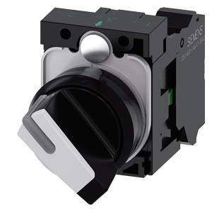 Siemens 3SU11002BF603BA0 3SU1100-2BF60-3BA0 Knebelschalter 1 St.