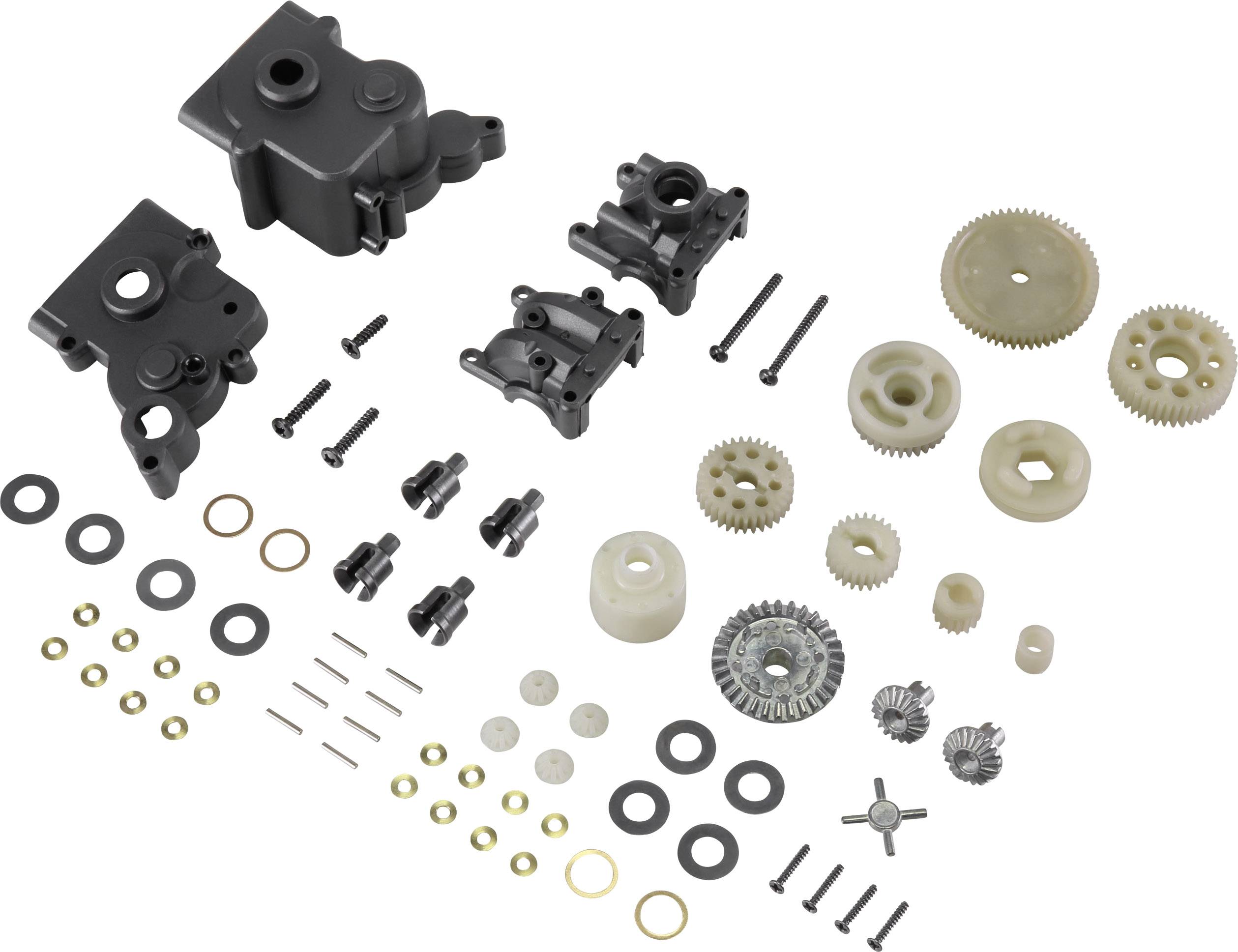 Reely RE-5198307 Ersatzteil Getriebe vorne und mitte