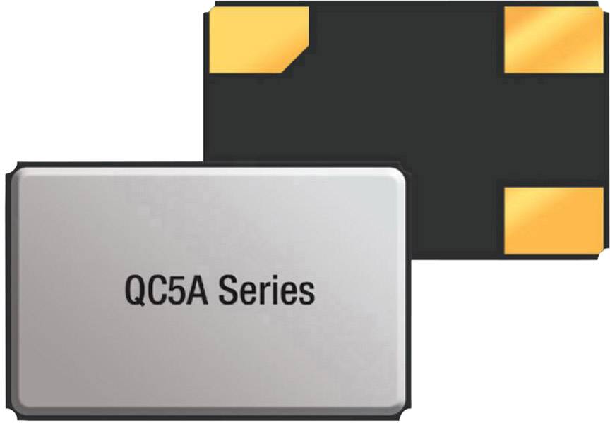 Qantek Quarzkristall QC5A10.0000F12B12M SMD 10.0000 MHz 12 pF 5.0 mm 3.2 mm 0.8 mm 250 St. Tape on Full reel