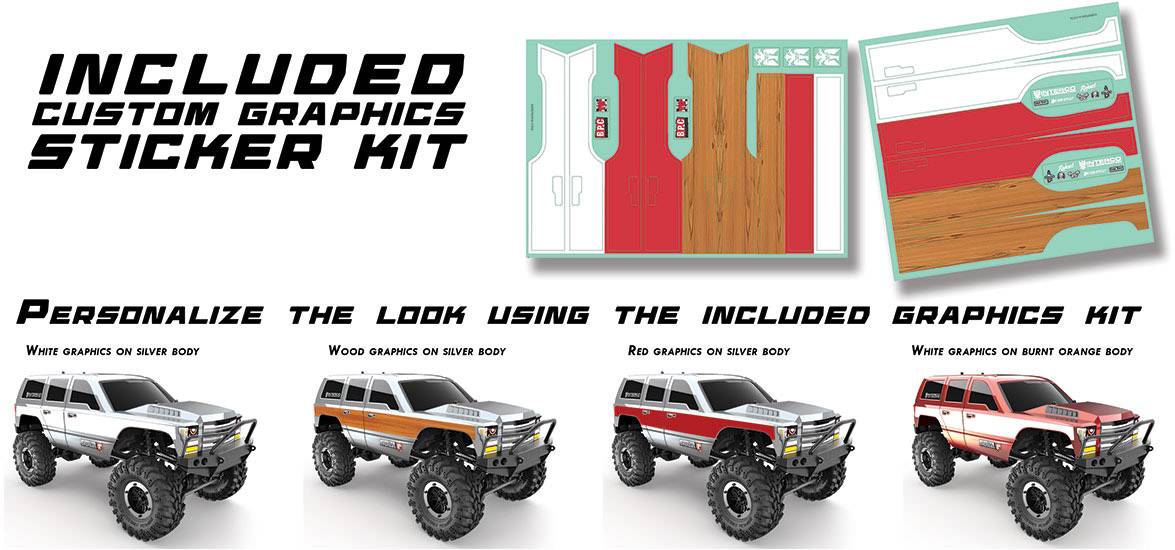 Redcat Gen7 SPORT Brushed 1:10 RC Modellauto Elektro Crawler Allradantrieb (4WD) RtR 2,4GHz