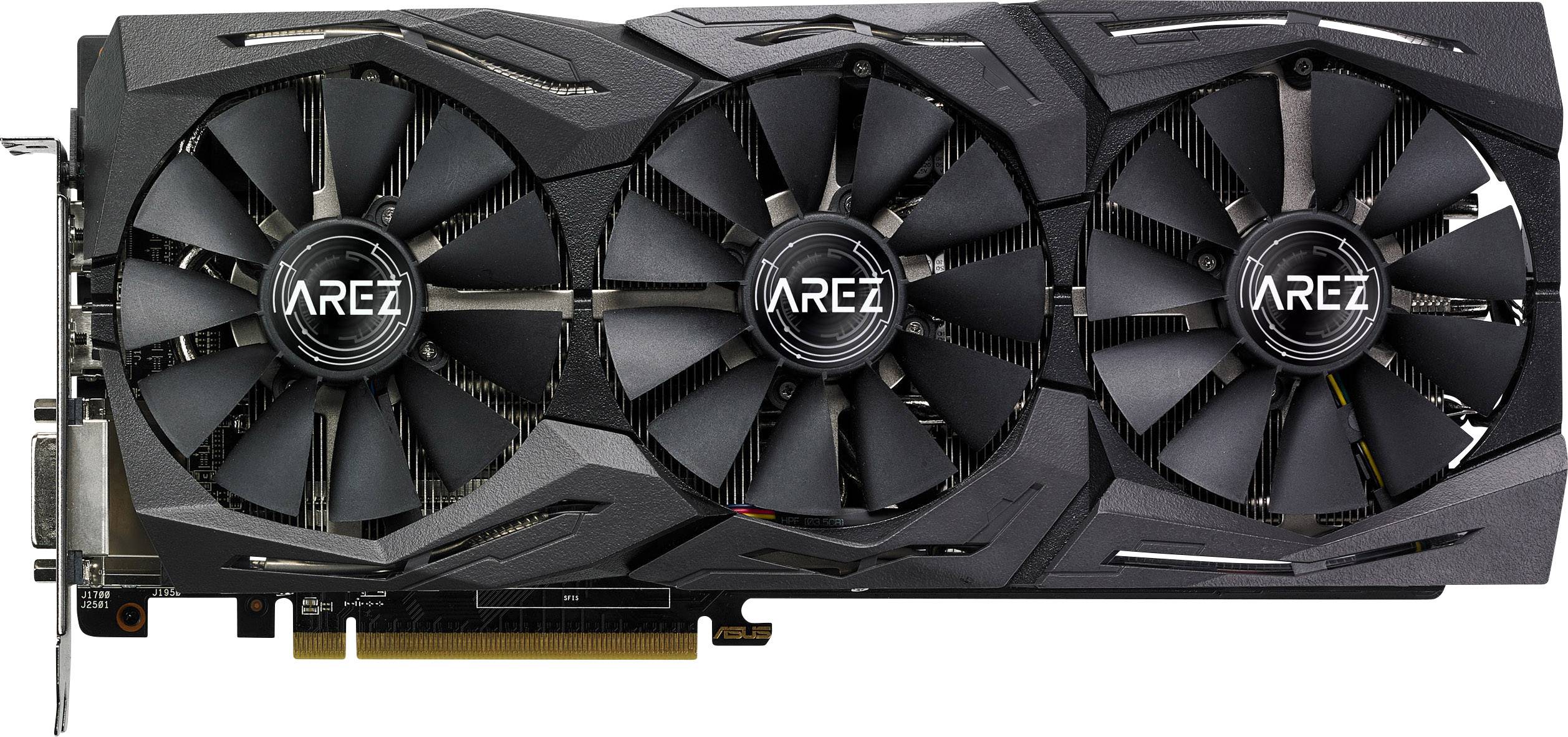Asus Grafikkarte AMD Radeon RX 580 Arez Strix 8GB GDDR5-RAM PCIe x16 HDMI®, DVI, DisplayPort
