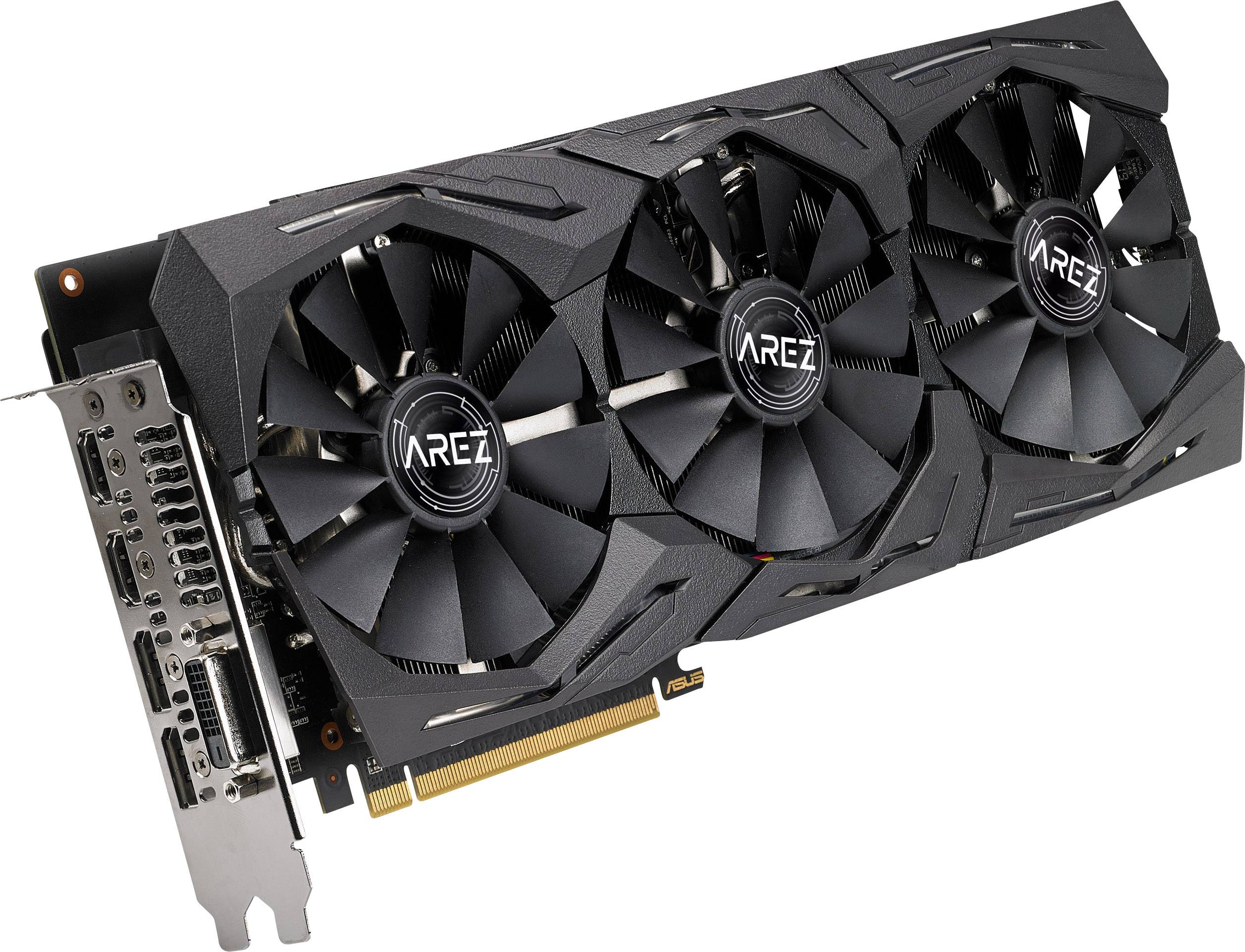 Asus Grafikkarte AMD Radeon RX 580 Arez Strix 8GB GDDR5-RAM PCIe x16 HDMI®, DVI, DisplayPort