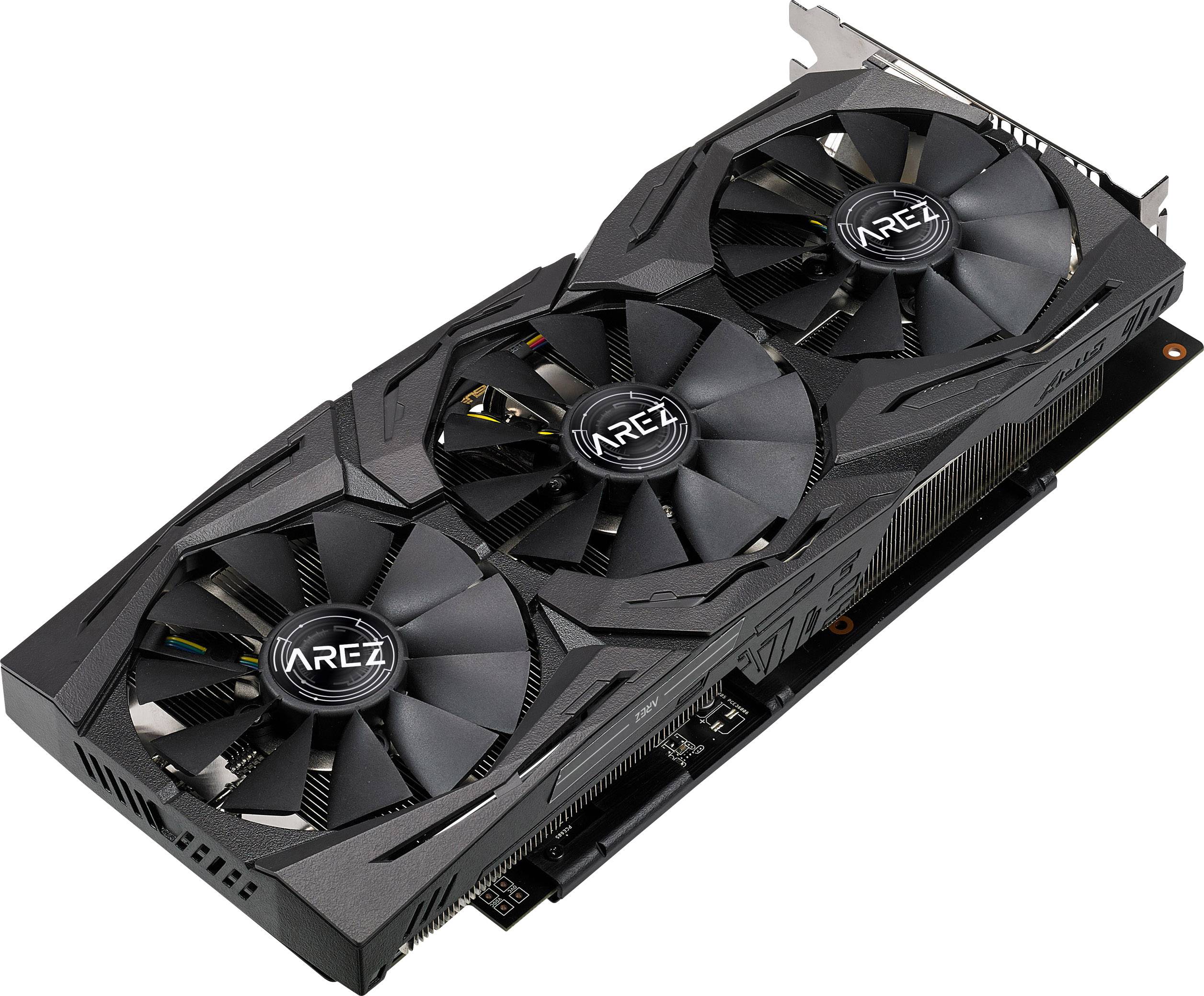 Asus Grafikkarte AMD Radeon RX 580 Arez Strix 8GB GDDR5-RAM PCIe x16 HDMI®, DVI, DisplayPort