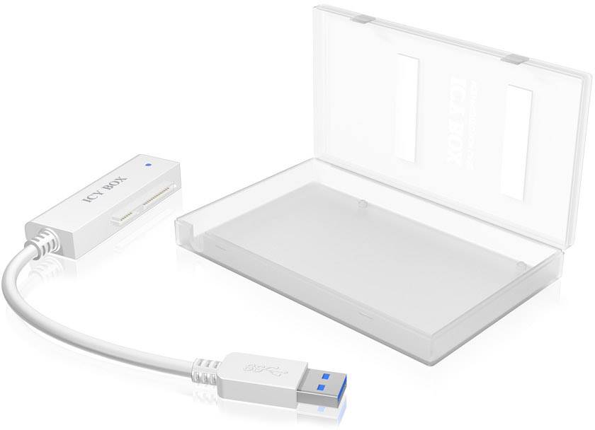ICY BOX IB-AC603a-U3 6.35cm (2.5 Zoll)-Festplattengehäuse USB 3.2 Gen 1 (USB 3.0)