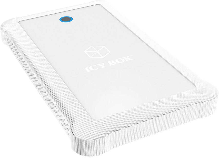 ICY BOX IB-233U3-Wh 6.35 cm (2.5 Zoll)-Festplattengehäuse 2.5 Zoll USB 3.2 Gen 1 (USB 3.0)