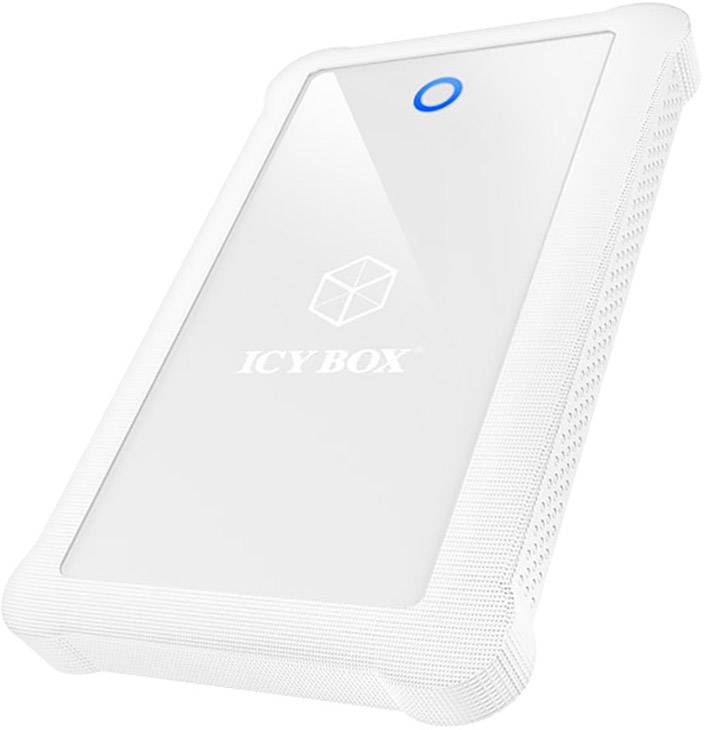 ICY BOX IB-233U3-Wh 6.35 cm (2.5 Zoll)-Festplattengehäuse 2.5 Zoll USB 3.2 Gen 1 (USB 3.0)