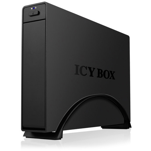 ICY BOX IB-366StU3+B 8.9cm (3.5 Zoll) Festplattengehäuse 3.5 Zoll USB 3.2 Gen 1 (USB 3.0)