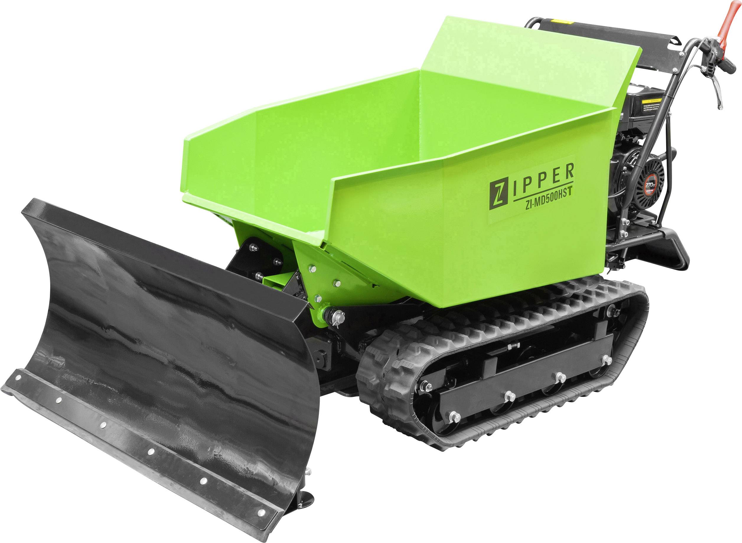 Zipper Miniraupendumper inkl. Schneeschild 6.8kW Ladekapazität (max.) 500kg