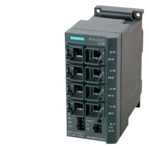 Siemens 6GK5208-0BA10-2AA3 Industrial Ethernet Switch