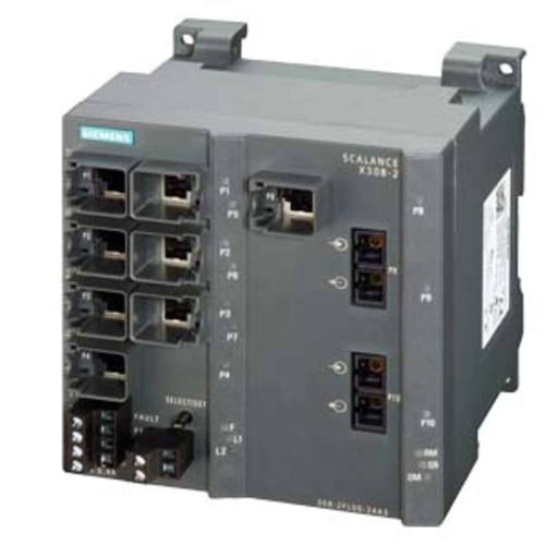 Siemens 6GK5308-2FL10-2AA3 Industrial Ethernet Switch 10 / 100 / 1000MBit/s Siemens 6GK5308-2FL10-2AA3 Industrial Ethernet Switch 10 / 100 / 1000MBit/s