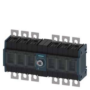 Ein elektronischer Leistungsschalter mit grauem Gehäuse, mehreren Anschlussklemmen oben und unten sowie einer zentralen Steuerungseinheit.