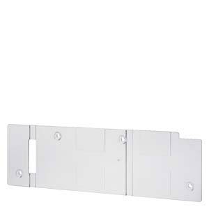 Metallplatte mit mehreren Bohrungen und Aussparungen, wahrscheinlich ein Montageteil. Oberfläche ist glatt und silbern.