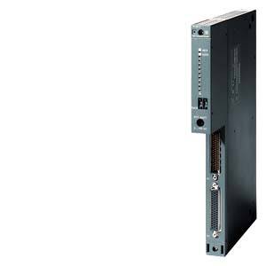 Ein einzelnes, stehendes Netzwerkgerät mit schmalem, rechteckigem Design und mehreren Anschlüssen zur Verbindung elektronischer Komponenten.
