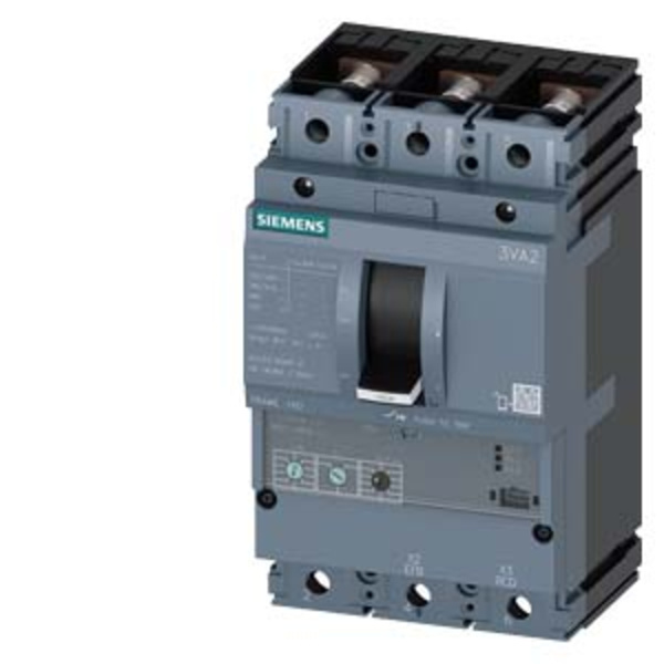 Siemens 3VA2163-7MN32-0AA0 Leistungsschalter 1 St. Einstellbereich (Strom): 25 - 63A Schaltspannung (max.): 690 V/AC (B x H x T)