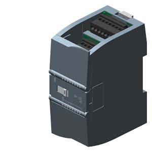 Elektronisches Gerät in schwarzem Gehäuse, vermutlich eine Steuerungseinheit oder ein Modul, mit mehreren Anschlüssen und Schaltern.