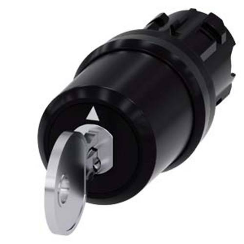 Siemens 3SU10005BP610AA0 3SU1000-5BP61-0AA0 Schlüsselschalter 2 x 45 ° IP66, IP67, IP69/IP69K 1 St.