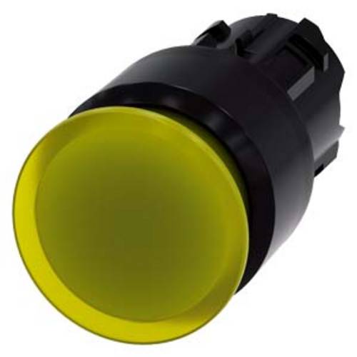 Siemens 3SU10011AA300AA0 3SU1001-1AA30-0AA0 Pilzdrucktaster (Ø x H) 30 mm x 30 mm IP66, IP67, IP69/