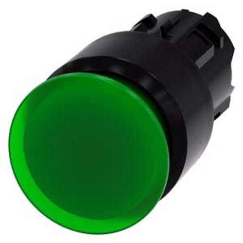 Siemens 3SU10011AA400AA0 3SU1001-1AA40-0AA0 Pilzdrucktaster (Ø x H) 30 mm x 30 mm IP66, IP67, IP69/