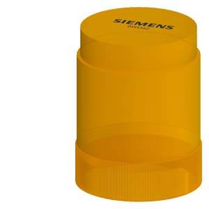 Gelber Zylinder mit einem 'SIEMENS'-Logo oben. Das Bild zeigt ein Bauteil, möglicherweise für industrielle oder technologische Anwendungen.