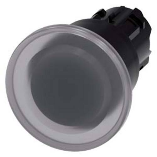 Siemens 3SU10011BA700AA0 3SU1001-1BA70-0AA0 Pilzdrucktaster (Ø x H) 40 mm x 40 mm IP66, IP67, IP69/
