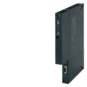 Ein rechteckiges, schwarzes elektronisches Gerät mit Anschluss und Kontrollleuchten an der Seite, vertikal stehend.