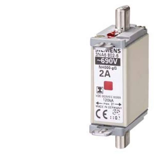 Siemens 3NA68076 Sicherungseinsatz Sicherungsgröße = 0 20 A 690 V 3 St.